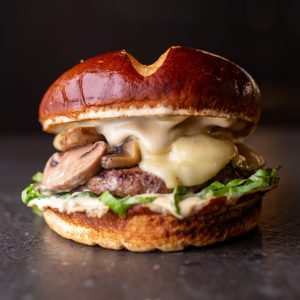 Swiss & Mushroom Burger سويس & مشروم برغر