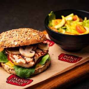 Slim N Fit Chicken Burger سليم اند فيت تشكن برغر